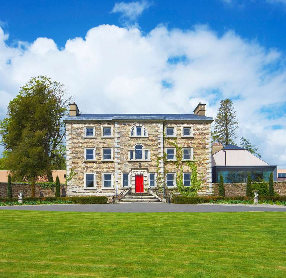 front view of monart house wexford ireland